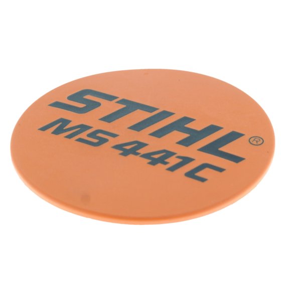 Model Plate for Stihl MS441C Chainsaw - Genuine Part - OEM No. 1138 967 1501