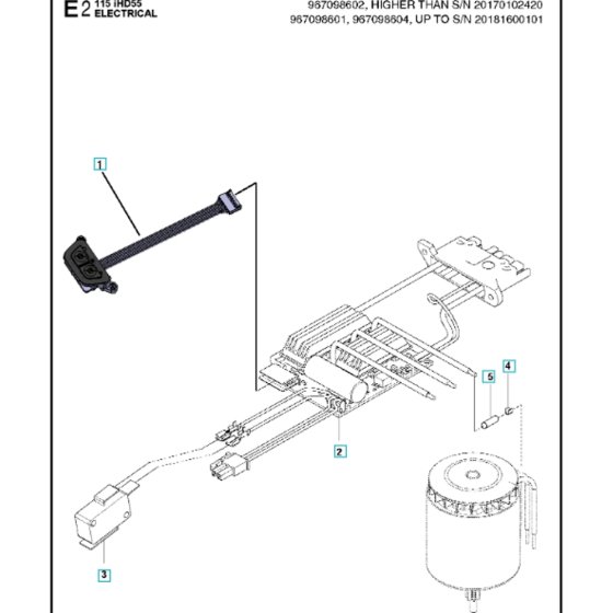 Electrical Assembly for Husqvarna