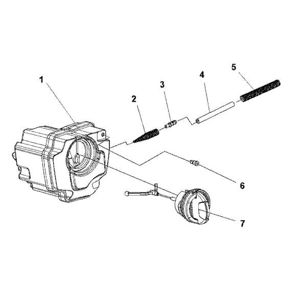 Oil Tank Assembly for Husqvarna 120I