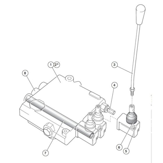 Control Valve for Niftylift 120T