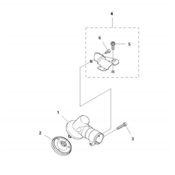 Bevel Gear for Husqvarna 122 LDx