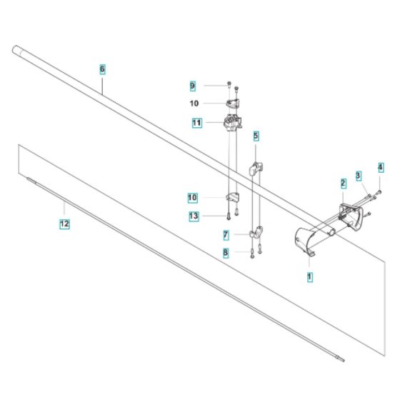 Shaft Assembly for Husqvarna 122R