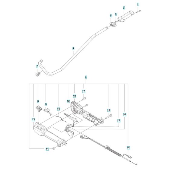 Throttle Assembly for 122R
