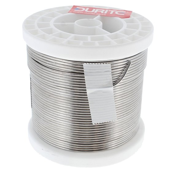 Resin-Cored Solder - 18 SWG (1.25mm) 40/60 Lead - 0.5kg Reel - 0-455-18