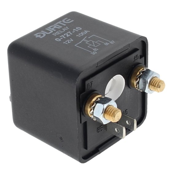 12V Extra Heavy Duty Make/Break Relay - 100A - 0-727-10