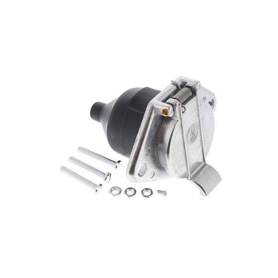 24V 7 Pin Alloy Trailer Plug - ISO 1185(24N) - Each - 0-477-86