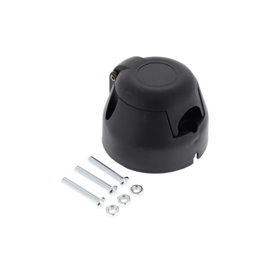 7 Pin Plastic Caravan Socket - 12V ISO 1724 - Each - 5-693-19