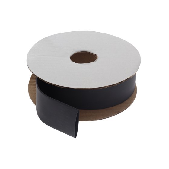 25.4mm Black Polyolefin Heatshrink Sleeving 3.5 Metre Box