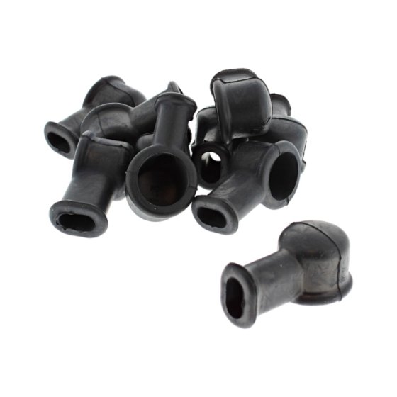 Large Insulating Boot - Cable Entry 8 x 14mm, Terminal 21mm diameter - PK 10 - 0-003-60