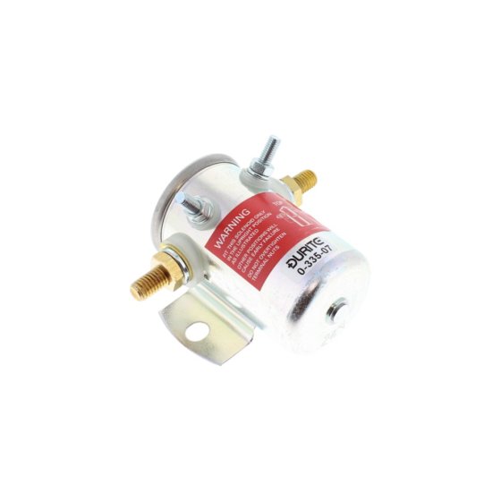 Bulkhead Make and Break Solenoid - 100A Continuous at 24V - Each - 0-335-07