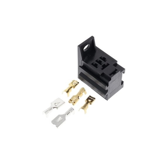 Bulkhead Socket for Micro Relays - Each - 0-729-03
