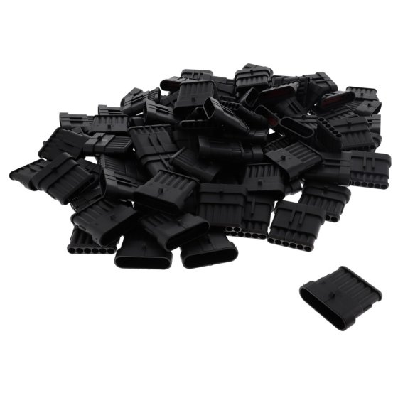 Superseal 1.50mm Male Blade Housing - 6 Way - Pack of 100 - 3-011-56
