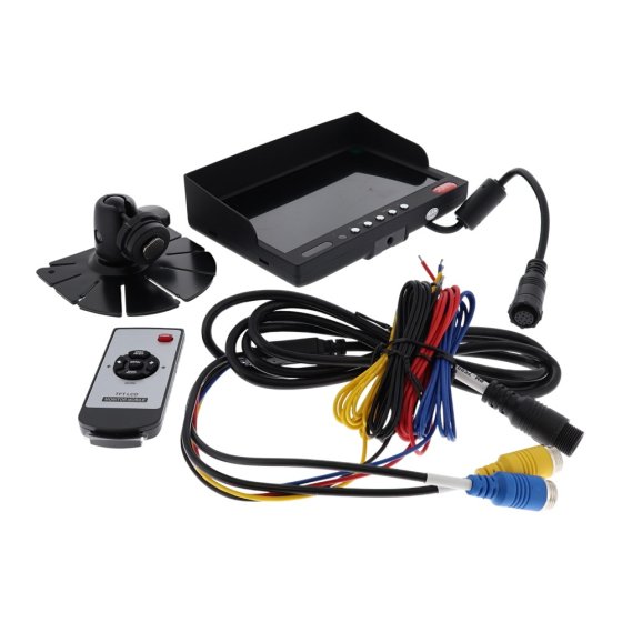 Durite 7" AHD TFT LCD CCTV Monitor Camera Screen 12/24v - OEM No. 0-776-01