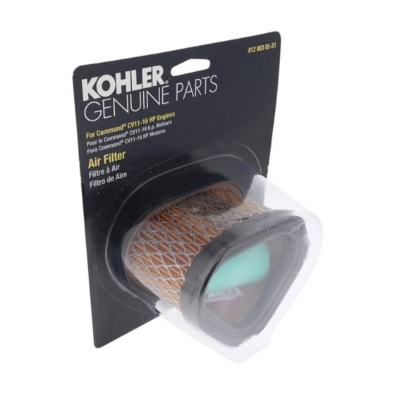 Air Filter/Pre Filter Kit for Kohler CV11-CV16 Engines - OEM No. 12 883 05-S1