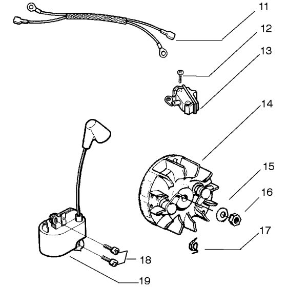 Ignition System for Husqvarna 141