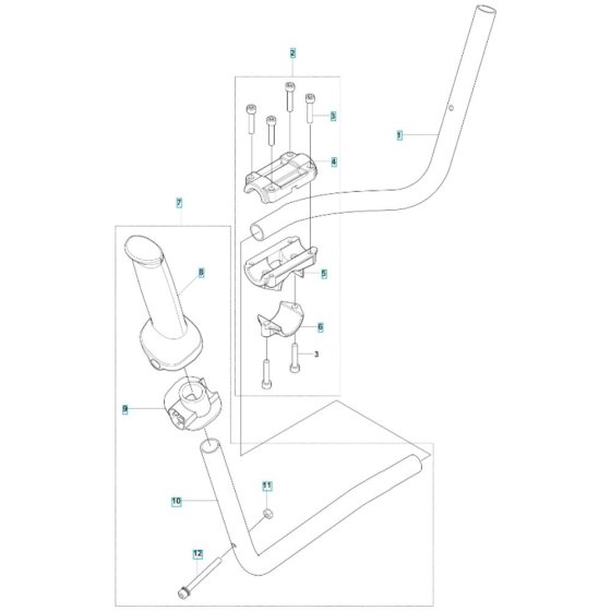 Handle Assembly for 143RS