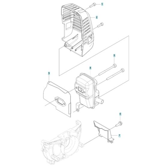 Muffler Assembly for 143RS