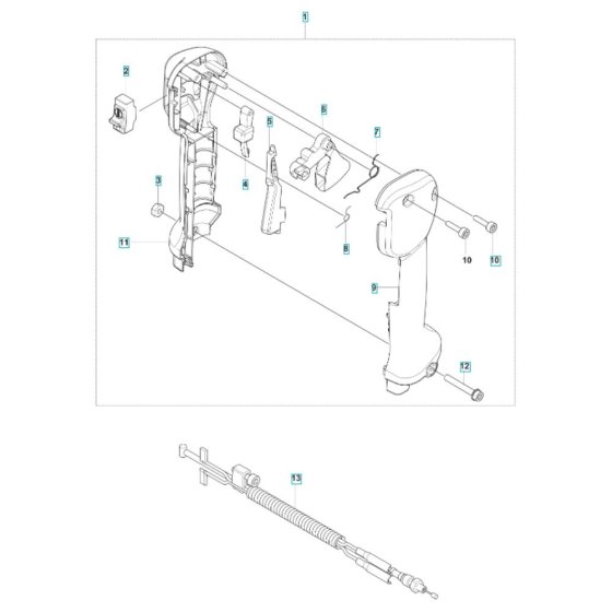 Throttle Assembly for Husqvarna