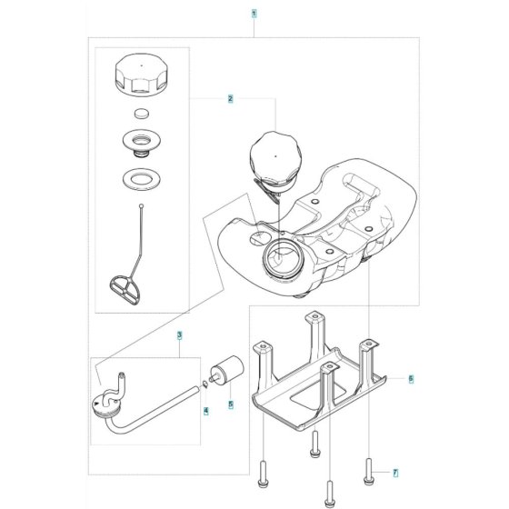 Fuel Tank Assembly for 143RST