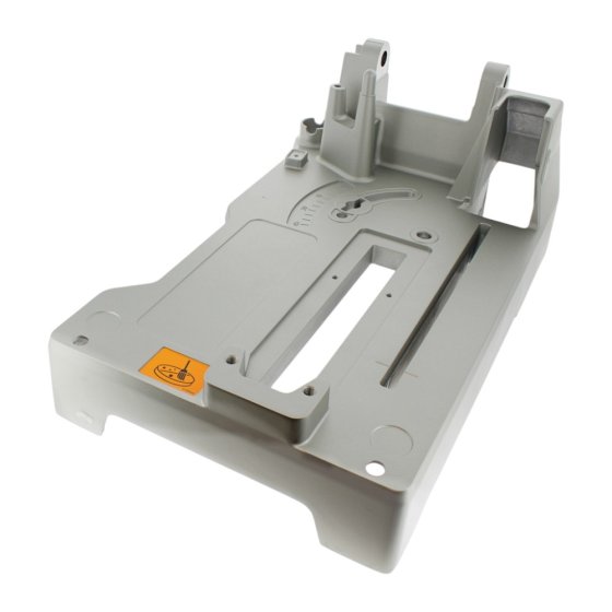 Base Complete for Makita LC1230 Cut-Off Saw - OEM No. 151624-6