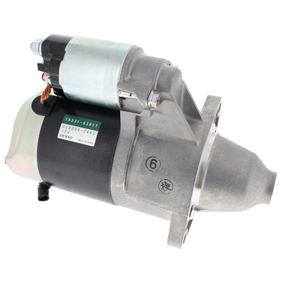 Starter Assembly for Kubota B1550D, B1750D Compact Tractors - OEM No. 15231 63015
