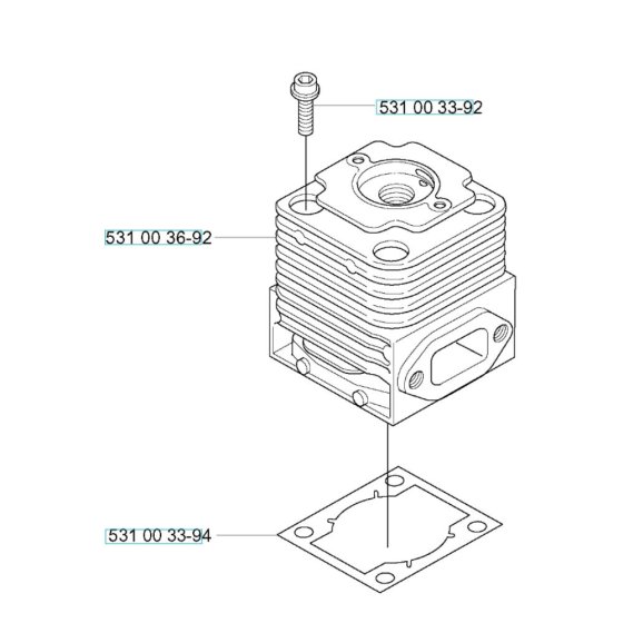 Cylinder Assembly for Husqvarna