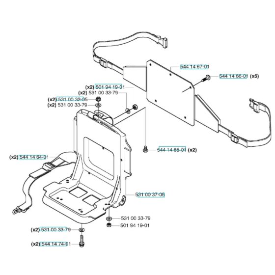 Harness Assembly for Husqvarna