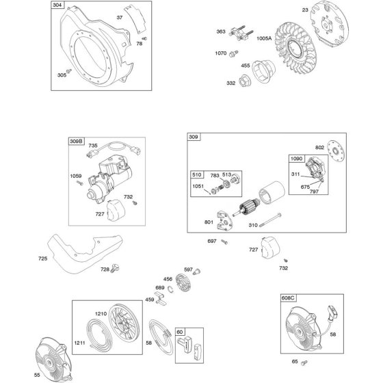 Blower Housing for Briggs & Stratton