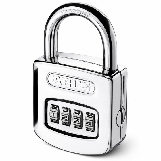 50mm Die Cast Combination Padlock 4-Digit with Steel Shackle - ABUS 32076