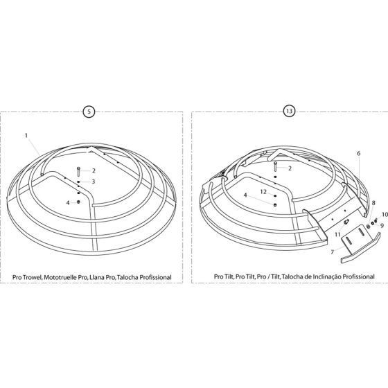 Guard Ring Assembly for Belle 1600