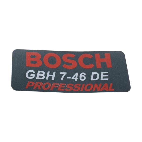 Sticker for Bosch GBH 7-46 DE SDS Max Hammer Drill - OEM No. 1611110D11