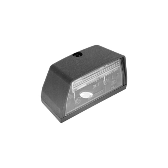 Rear Registration Plate Light for Mecalac MBR71 / 1-71 Rollers - 1705 3048