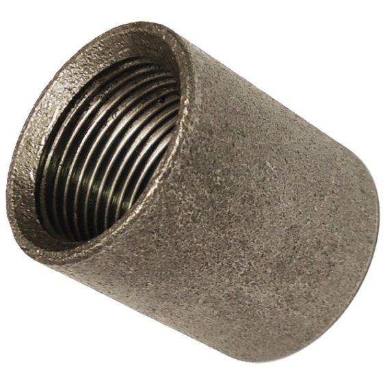 Weldable Female Sockets, Black, Type 181, 1/8" BSP
