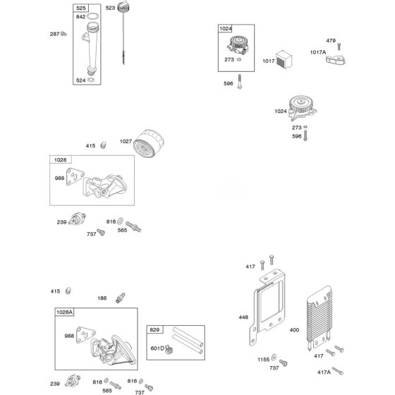 Lubrication Assembly for Engine