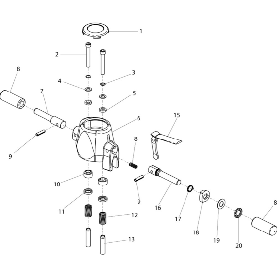 Top Cover Assembly for Belle