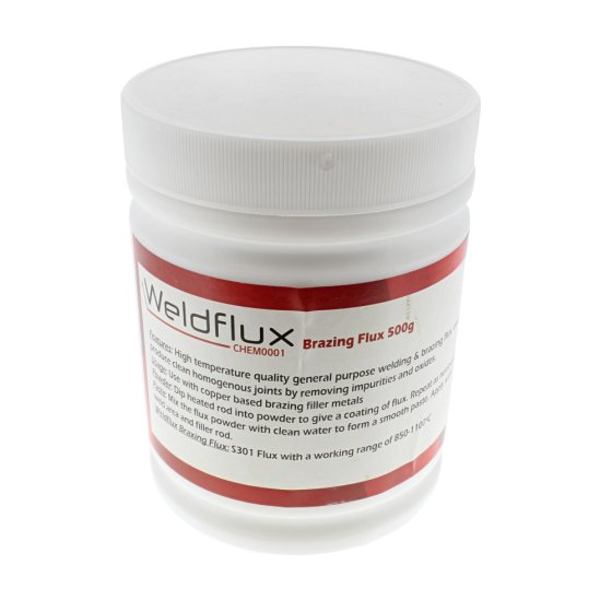 High Quality General Purpose Brazing Flux 500g - White Powder