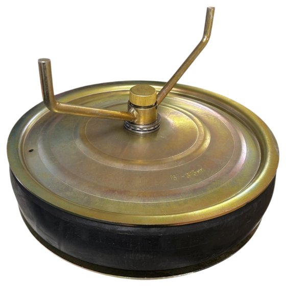 375mm Drain Steel Plug for 370mm-415mm Pipes, 5psi Back Pressure