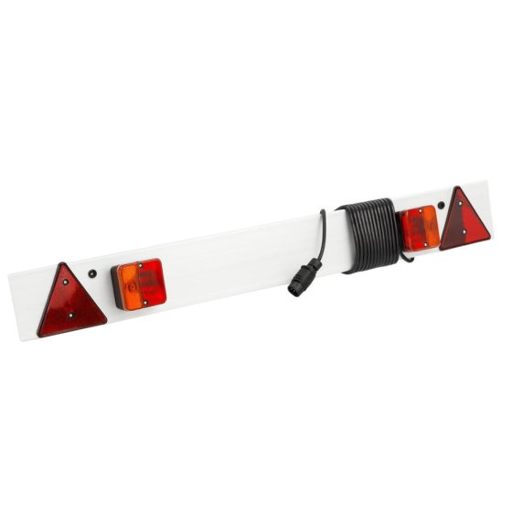 4ft Trailer Board, c/w 5m 7 Core Extension Lead & Plastic Plug