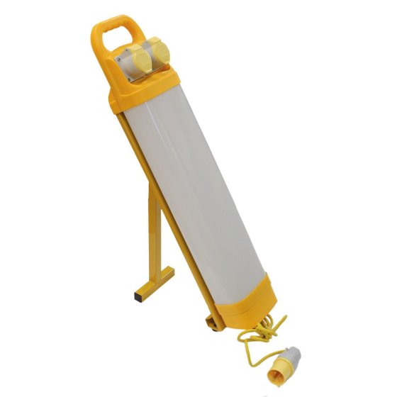 110 Volt 30W Led Contractor - Twin 16 Amp Outlets