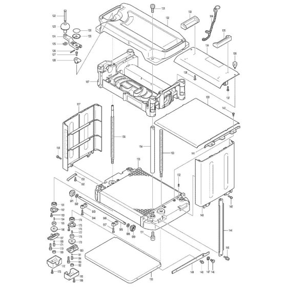 Makita 2012NB Assembly
