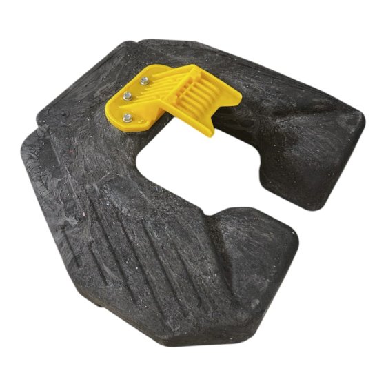 750mm Road Works Q-Sign Non-Conductive Polypropylene