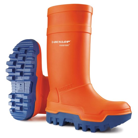 Purofort Thermo+ Full Safety Wellington Orange - Size 8