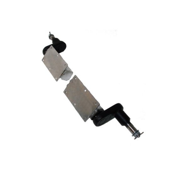 Trailer Suspension Units Pair 550kg, Without Hubs, Galvanised, 6xM8