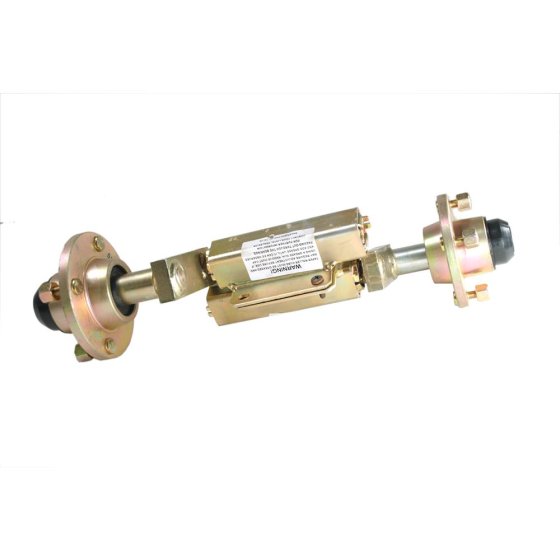 Suspension Units with Mini Hubs, 250kg Pair, 4-Stud 4in PCD