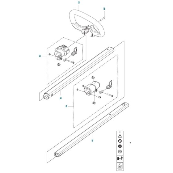 Tube for Husqvarna 215iL