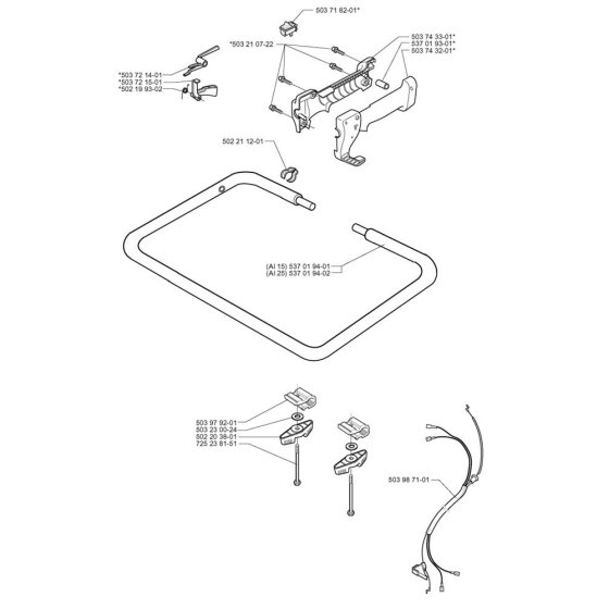 Handle & Controls for Auger