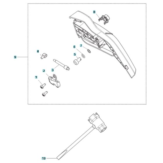 Clutch Cover for Husqvarna 225i