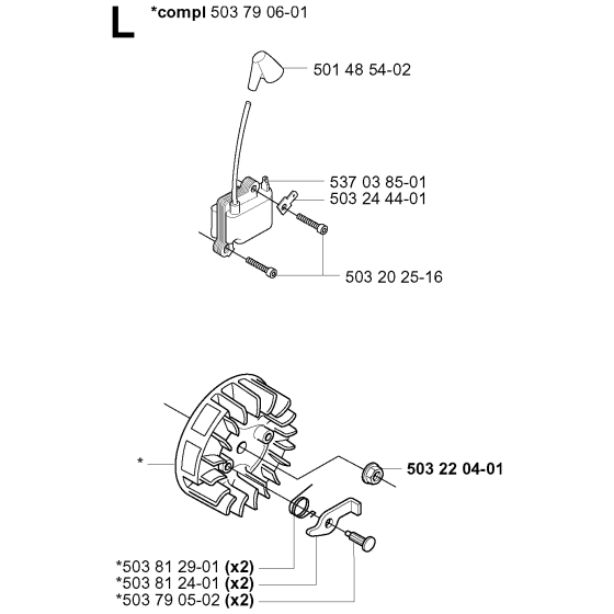 Ignition System for Husqvarna 225R