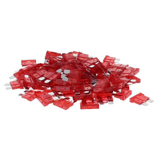 Standard ATO Blade Fuse Red 10A (Amp) - Pack of 100