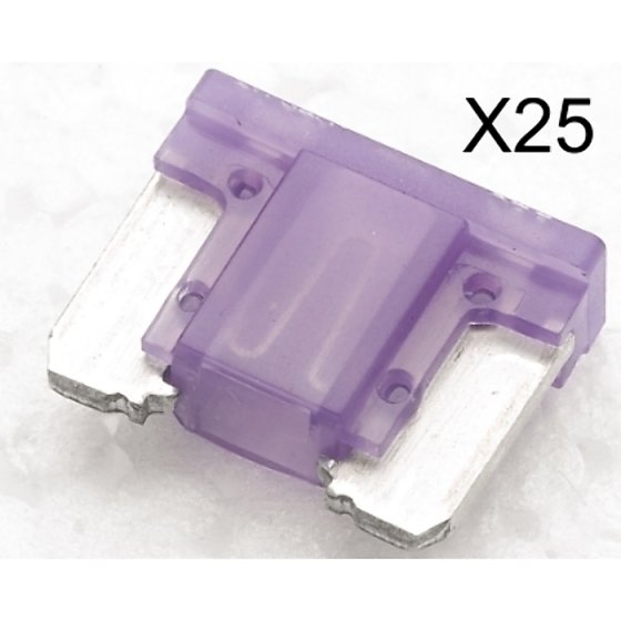 Littelfuse MINI Blade Fuses Low Profile 3amp - 25 Pack